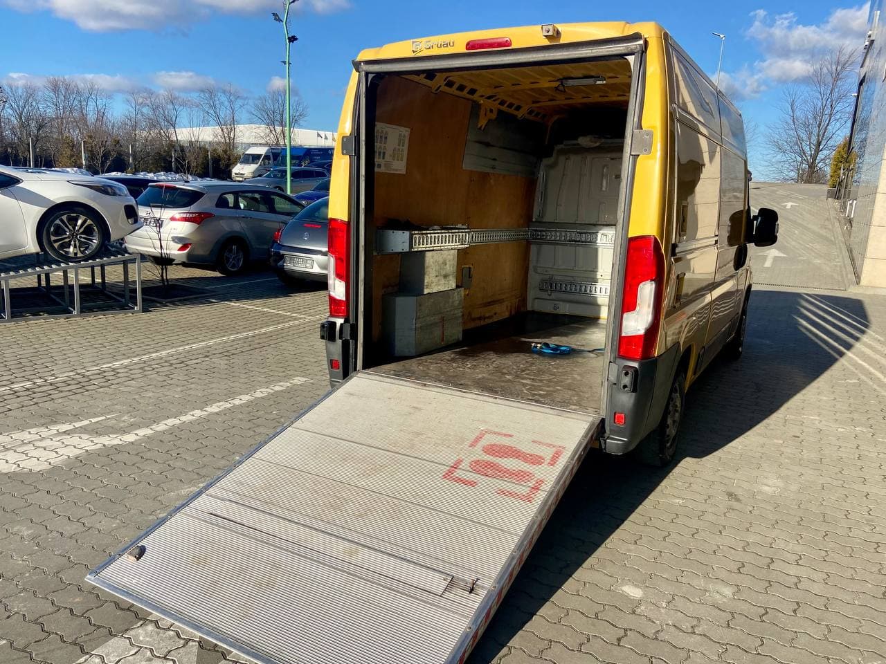 Fiat Ducato груз.