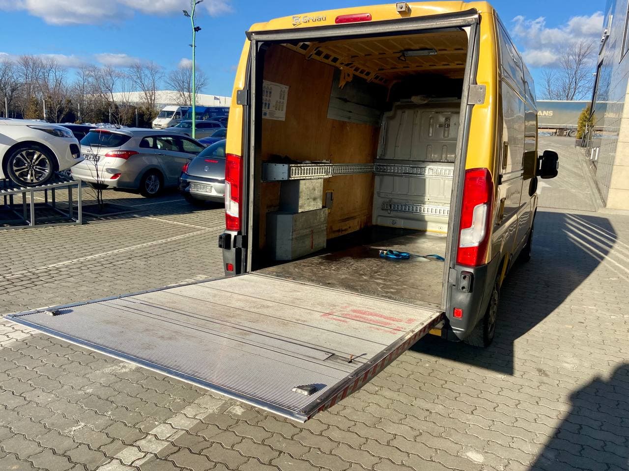 Fiat Ducato груз.